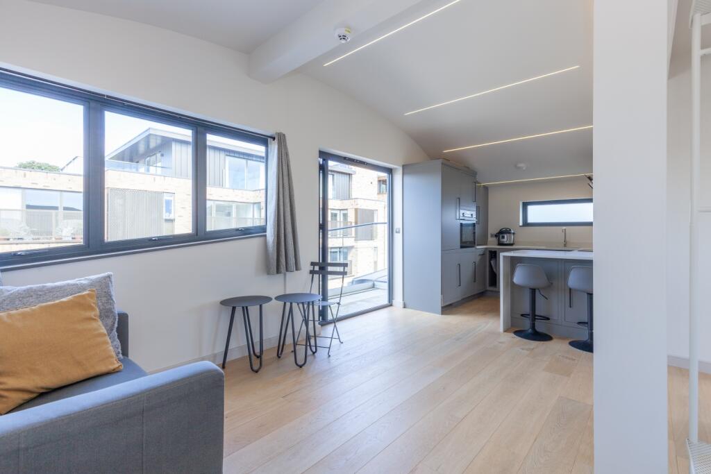 Open plan kitchen living area 