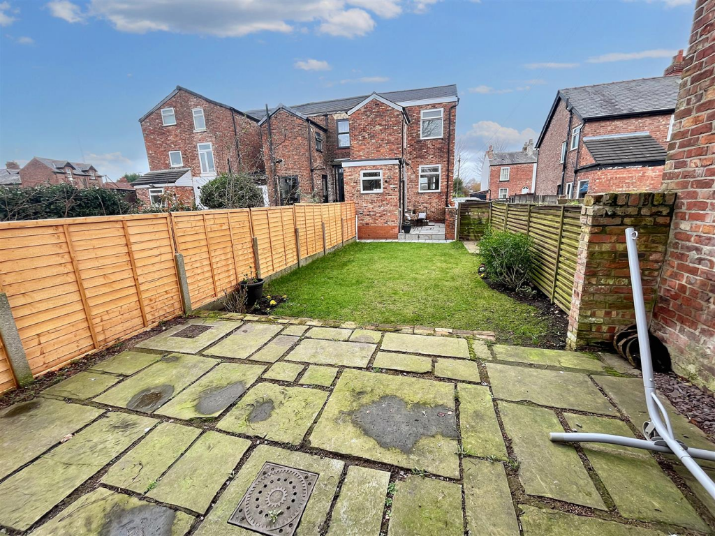 Rear of Property