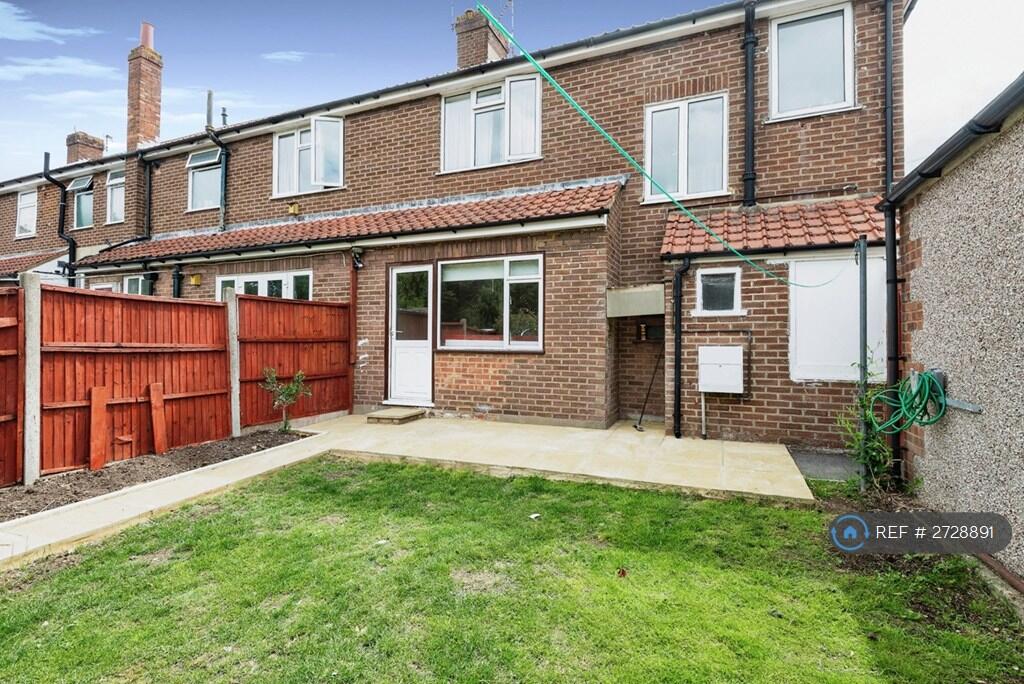 Back View To Door Of Flat 