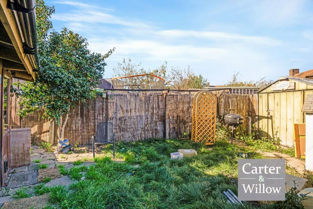 Private rear garden 