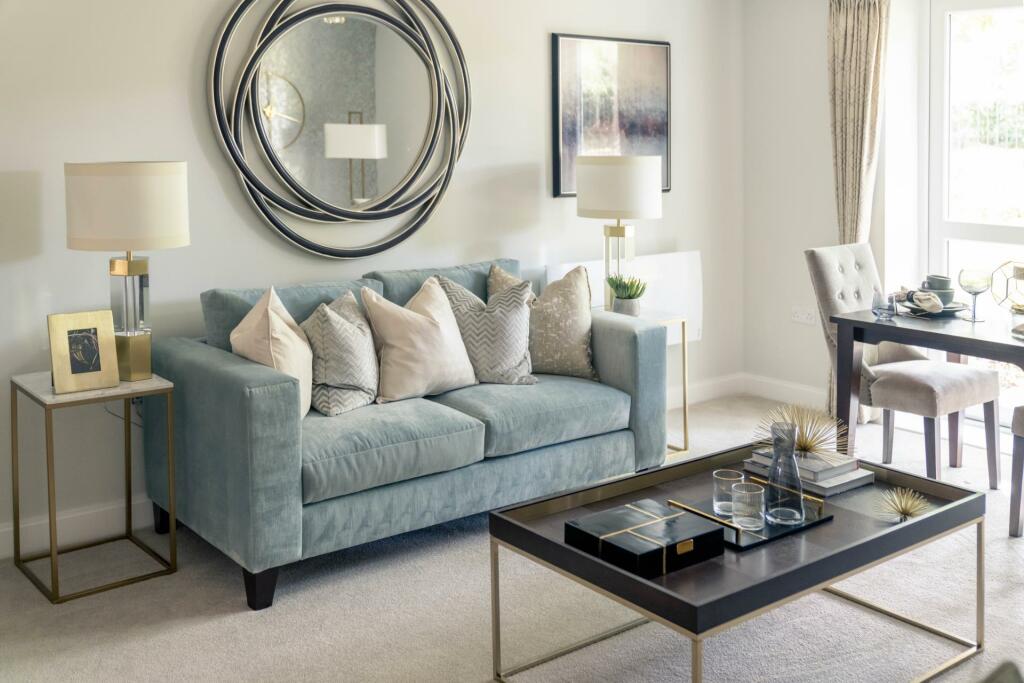 Hewson Court, Hexham - Living Room  