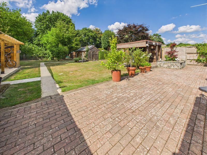 REAR PATIO &amp; GARDEN