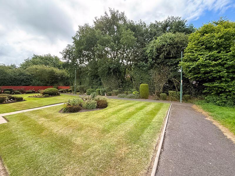 Rear garden