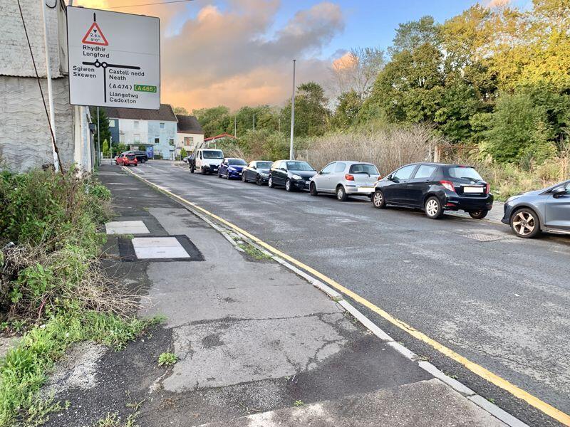 Road access to the garage