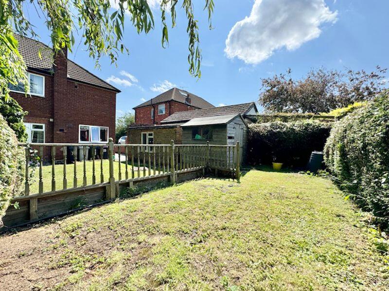 Top part of rear garden