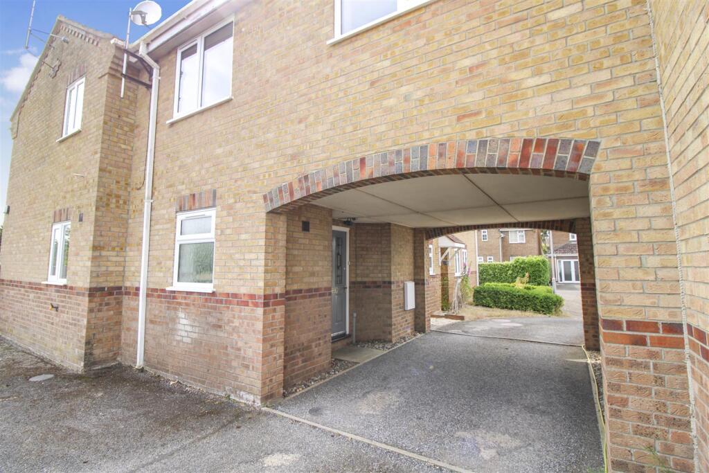 Rear of property