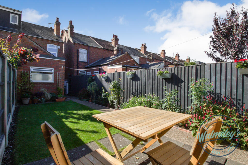 Rear gardens