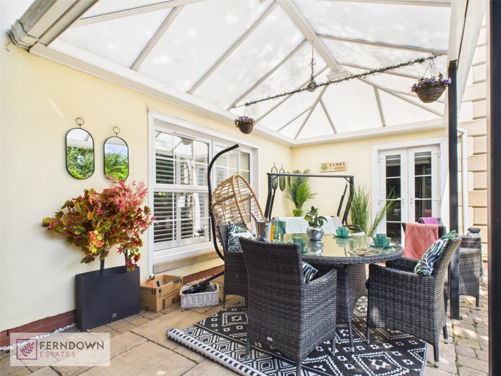 Covered Seating Area