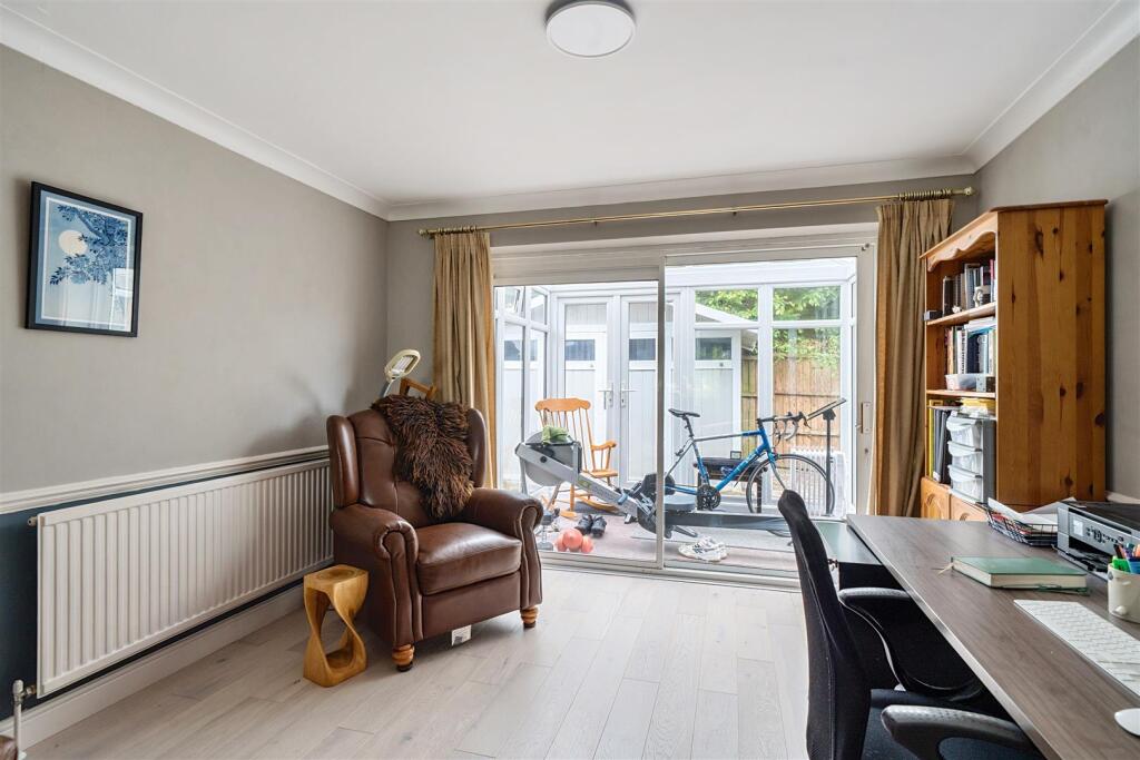 Sitting Room looking into the Conservatory
