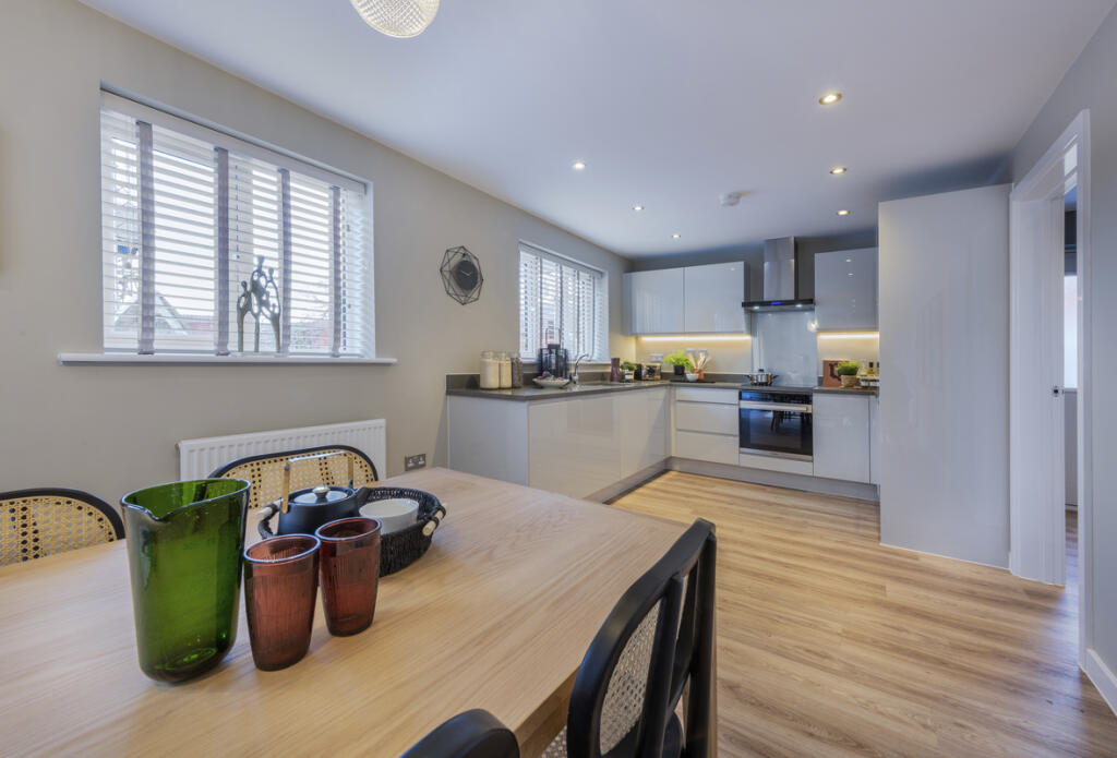 Indicative Kitchen/Dining Room, Contemporary Modern Decoration