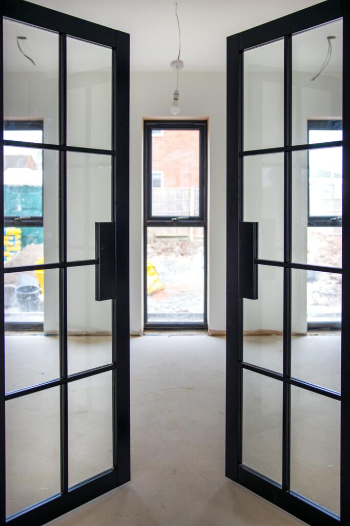 Doors to study area