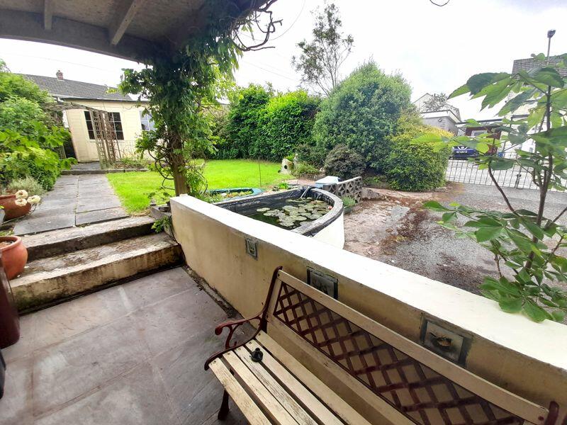 Covered Seating Area