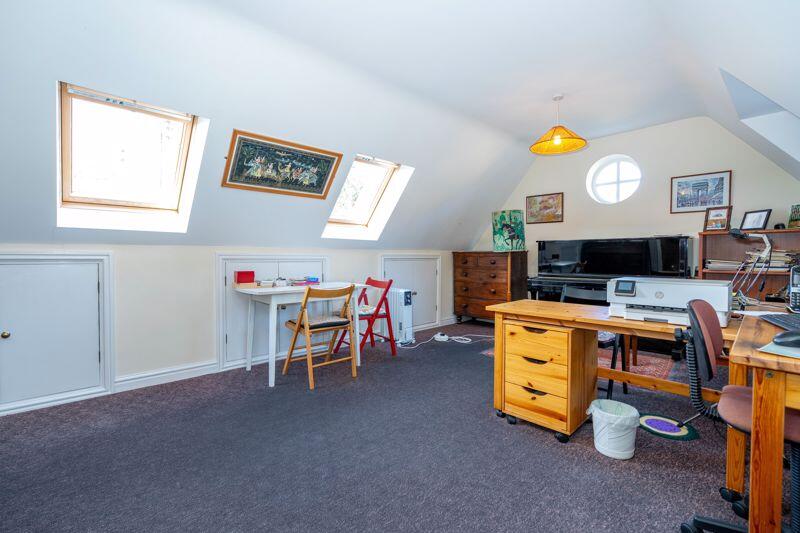 Attic space/work room