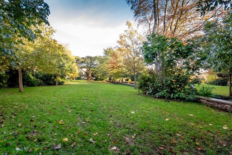 View of Victoria Square gardens