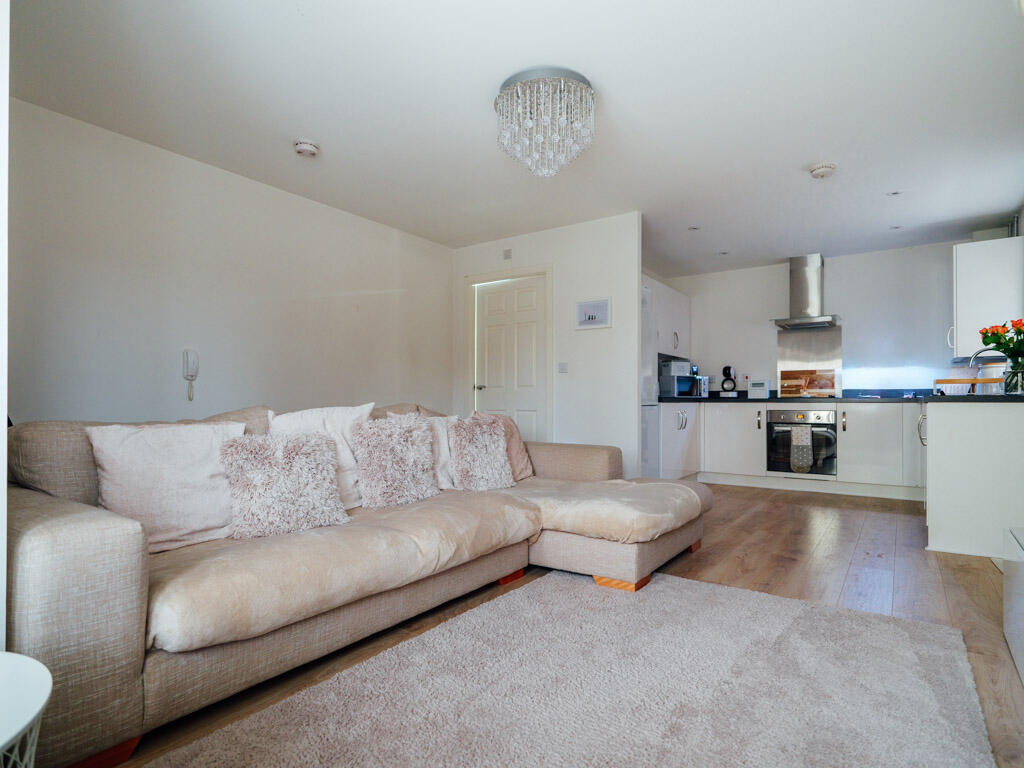 Open-Plan Living, Dining, and Kitchen