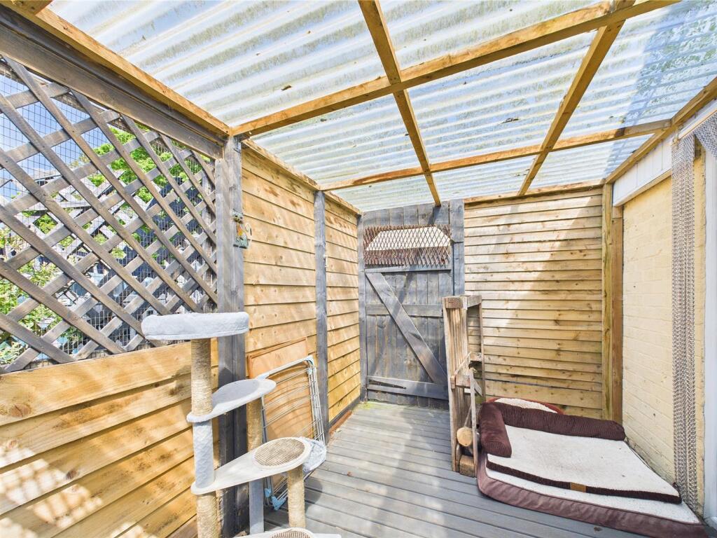 Covered Seating Area