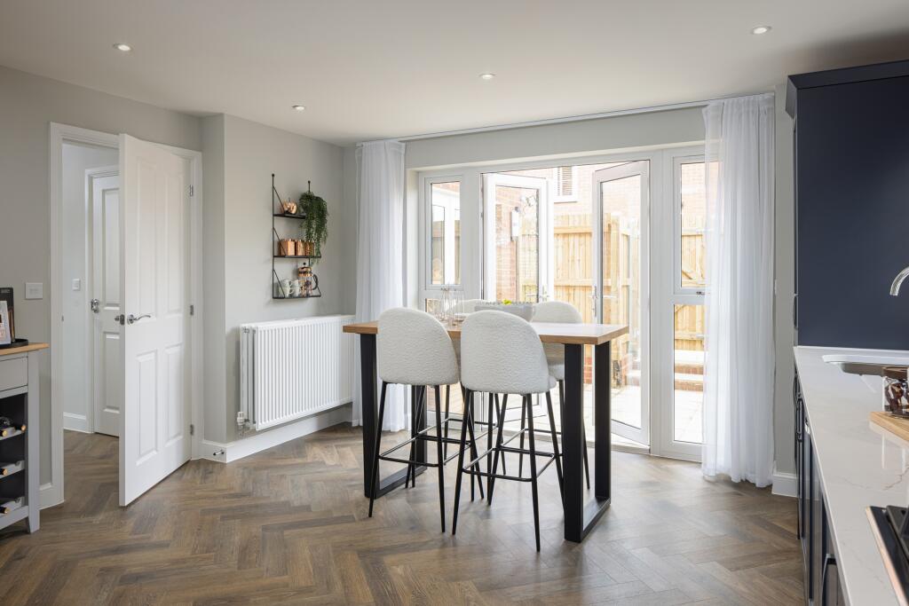 Breakfast area in the 4 bedroom Alfreton