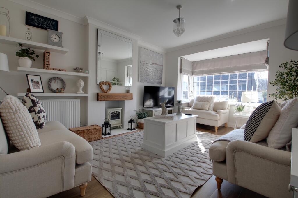 Living room or potential for a bedroom