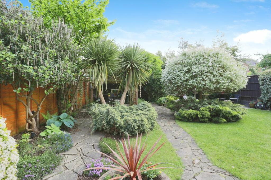 Rear garden