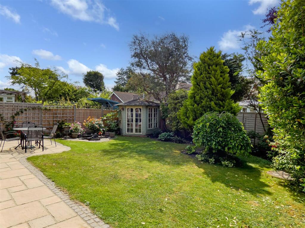 South Facing Rear Garden