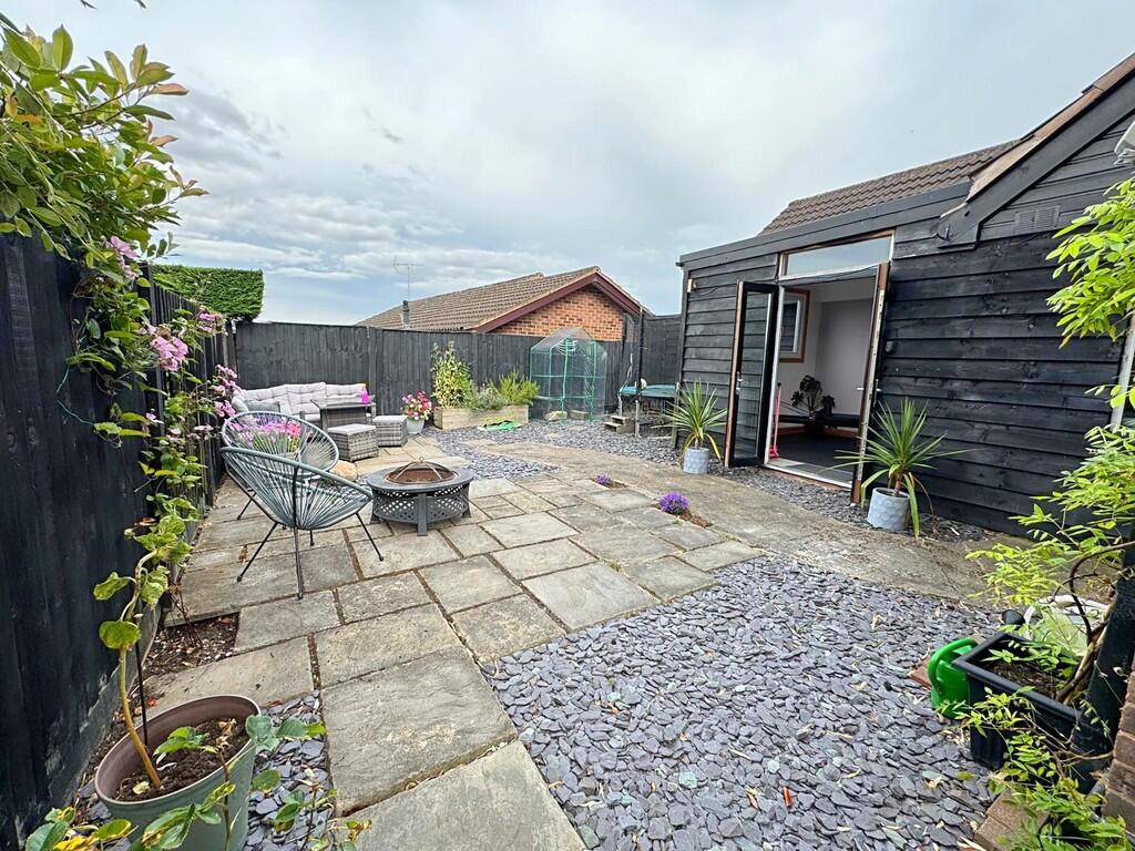 Rear garden