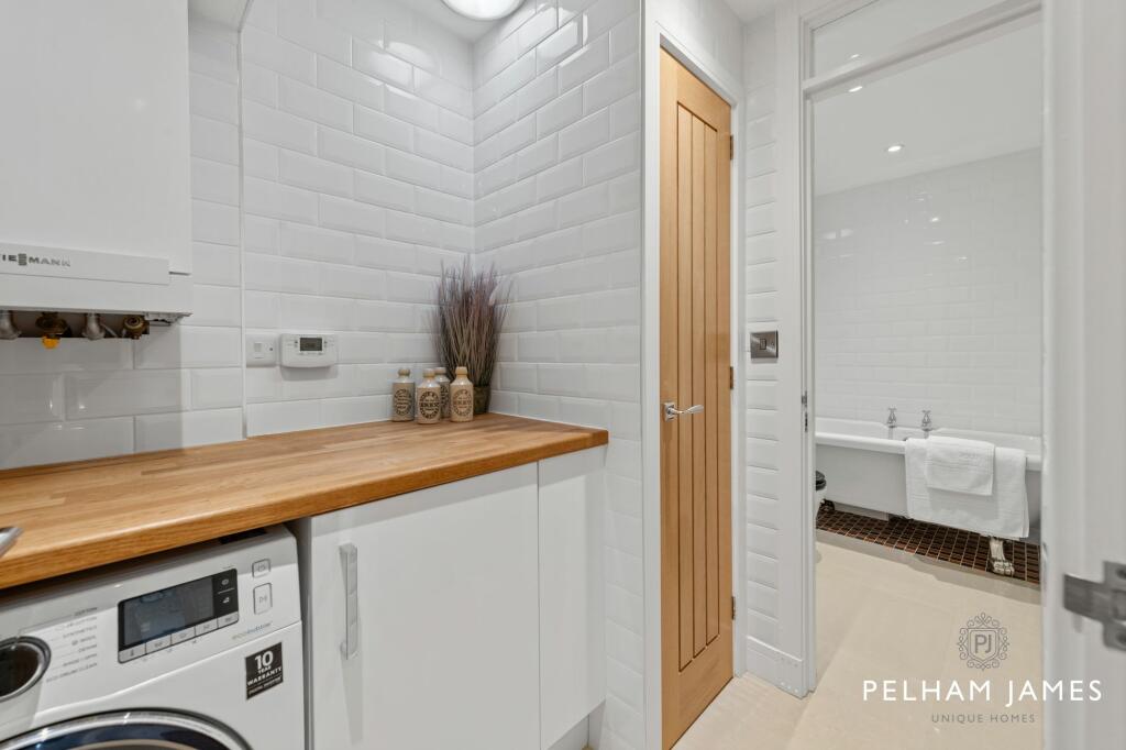 Laundry and Bathroom, Moorside, The Nook, Easton on the Hill