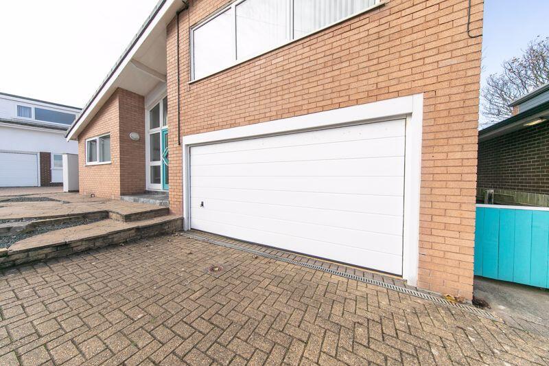 Internal double garage