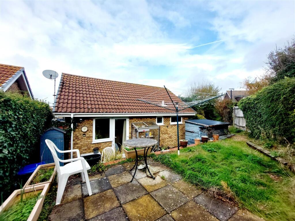 Rear Elevation &amp; Patio