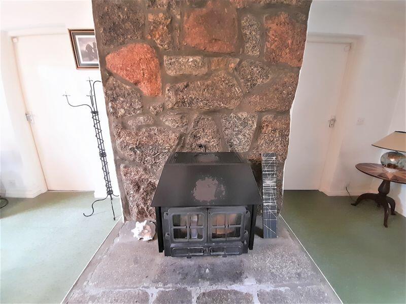 Fireplace with Log Burner - Reception