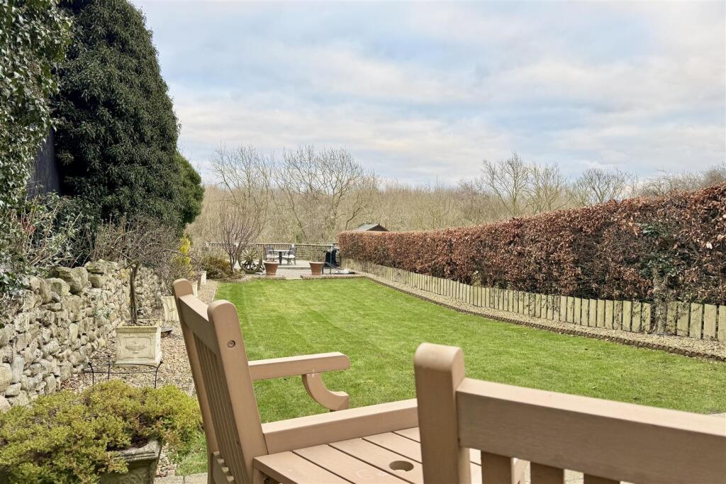 Rear garden