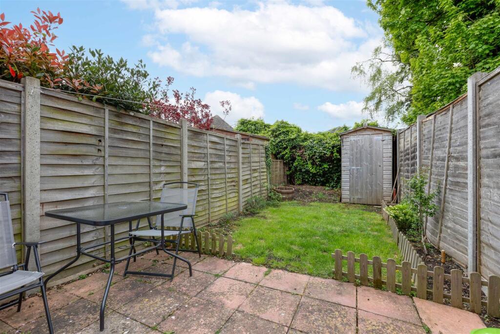 South facing garden