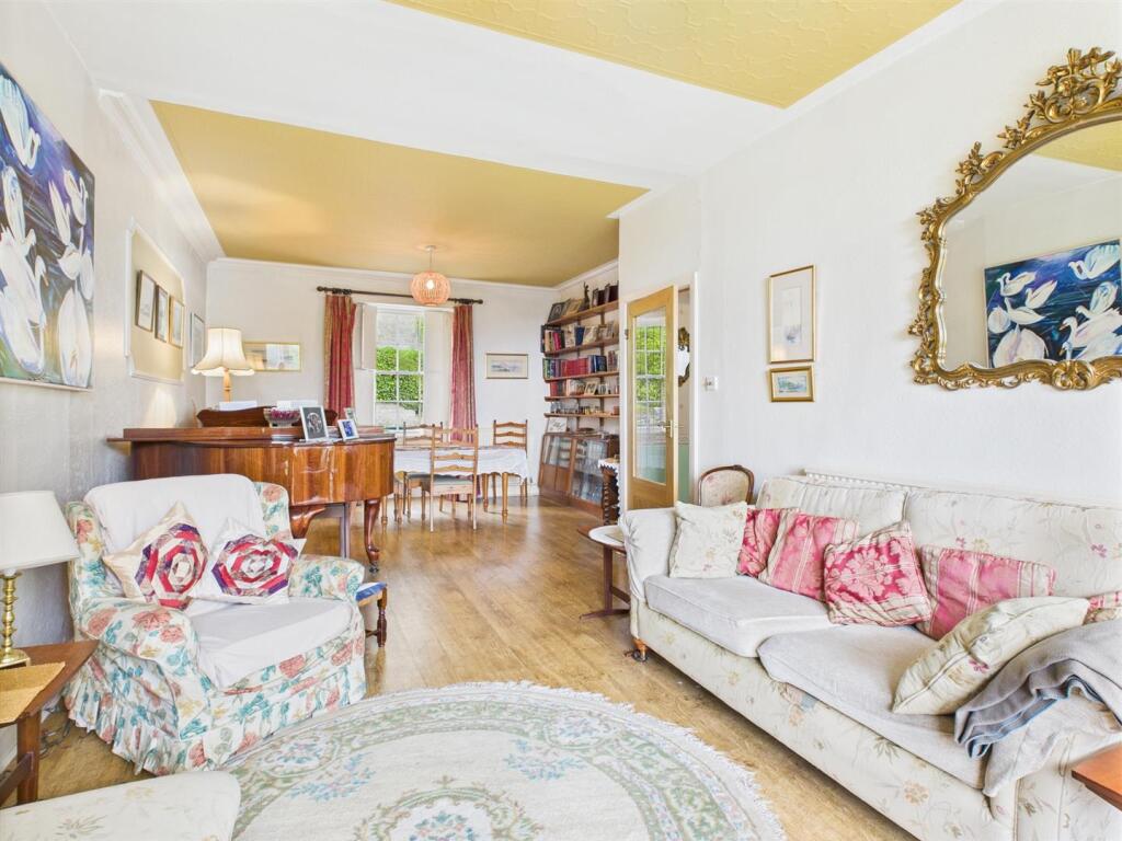 Open Plan Lounge And Dining Room