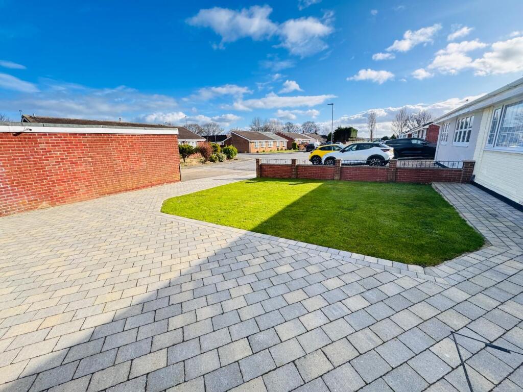 DRIVE AND FRONT GARDEN