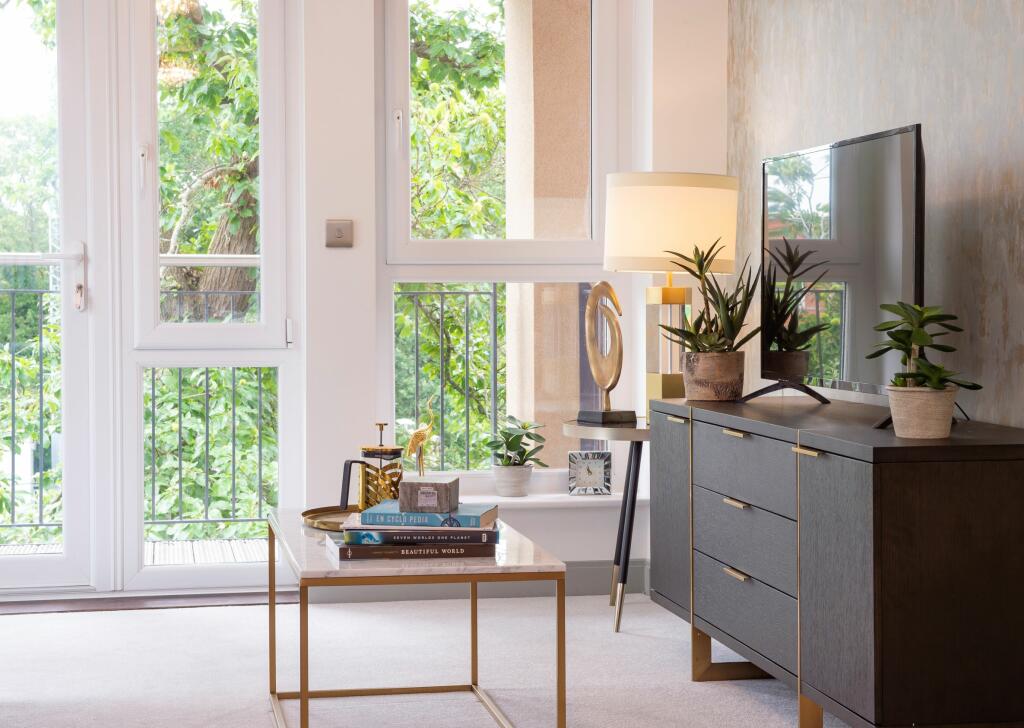 Stylish show apartment interiors 