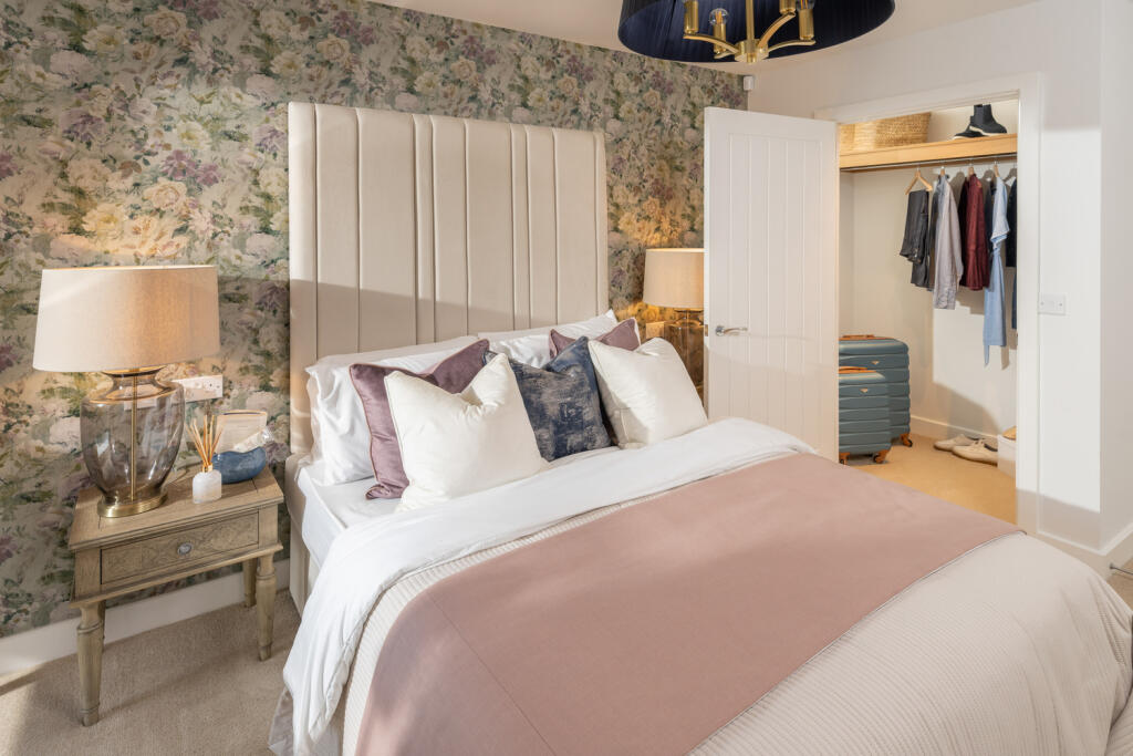 Show home bedroom