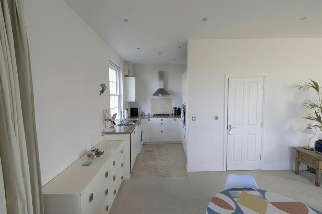open plan kitchen