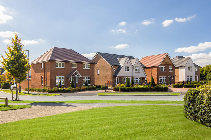 Street scene at Blaise Park