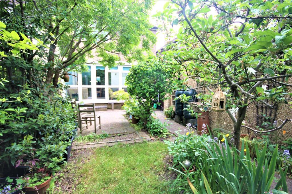 REAR ELEVATION OF PROPERTY: