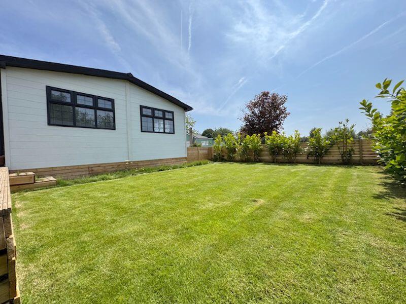 Side lawn garden view 2
