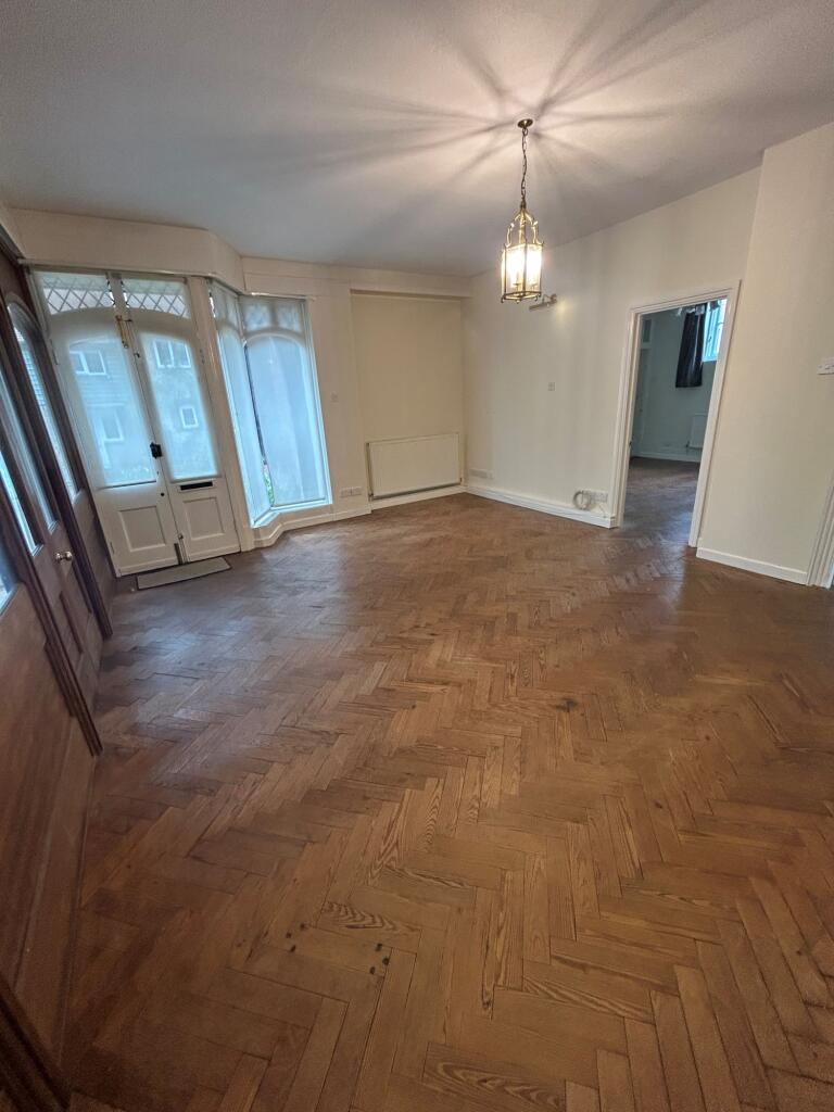 Hallway facing front door