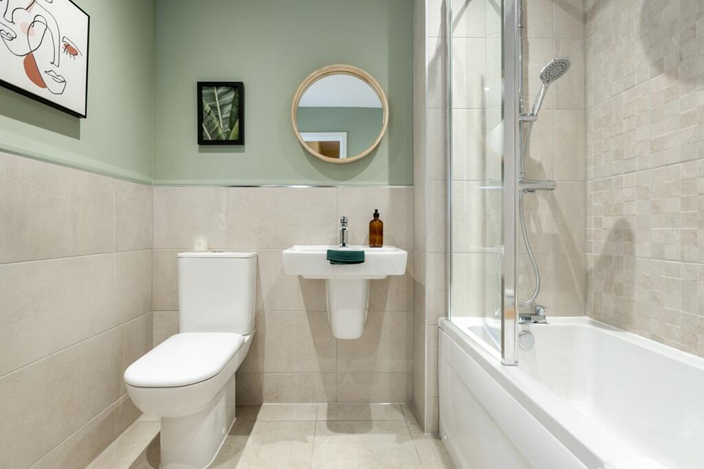 Personalise the bathroom with a choice of tiles and upgrades