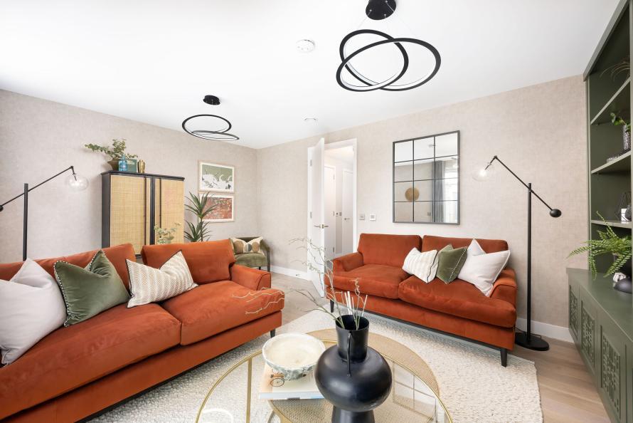 Knights Park, The Morgan Show Home, Living