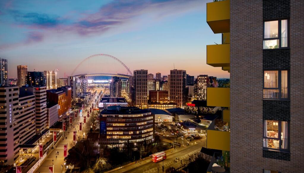 property in Wembley Park Gardens, 
Brook Avenue, HA9