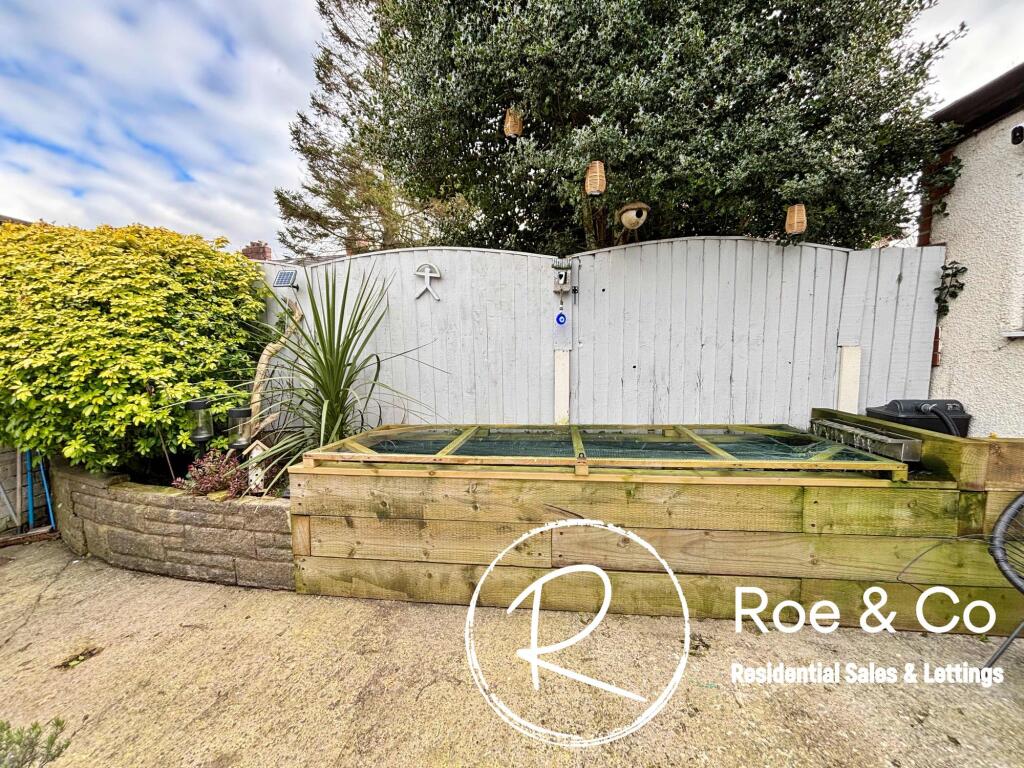 Rear garden