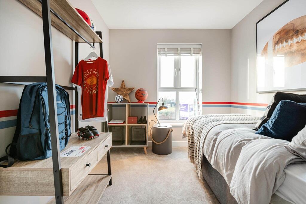 Bedroom 4 could alternatively be used as an office or play room