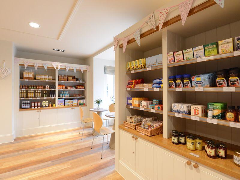 On-site shop within Cotton's deli