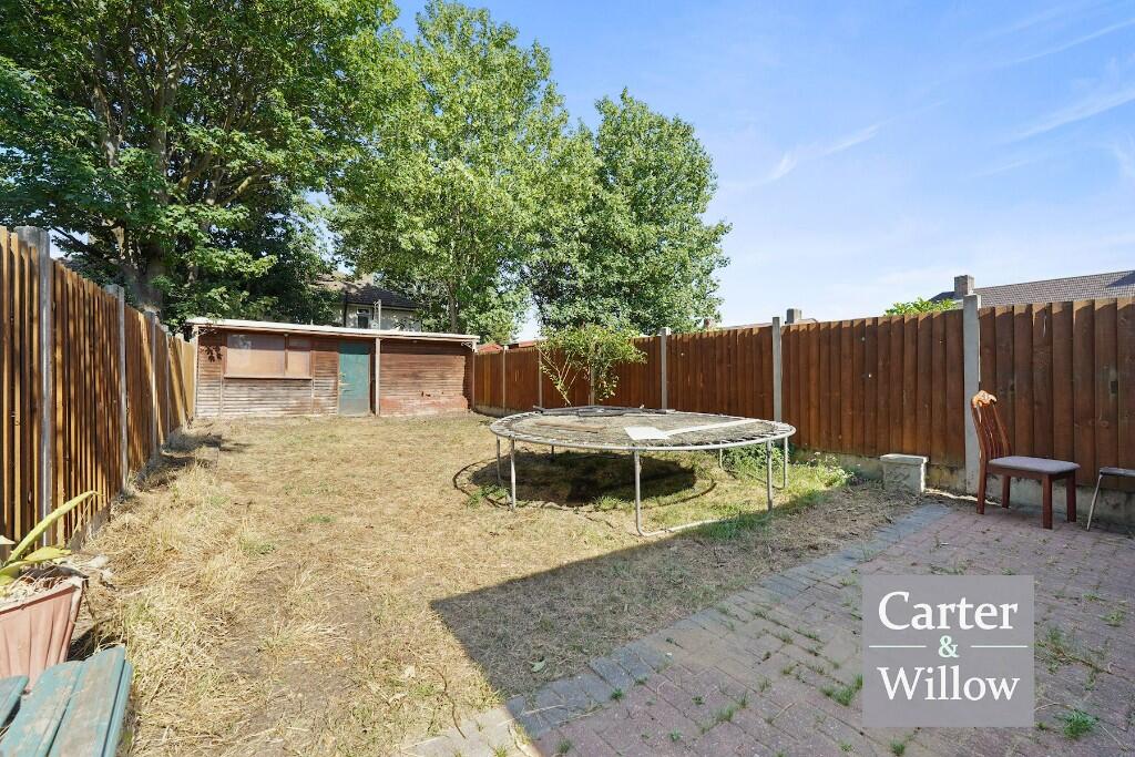 Private rear garden 
