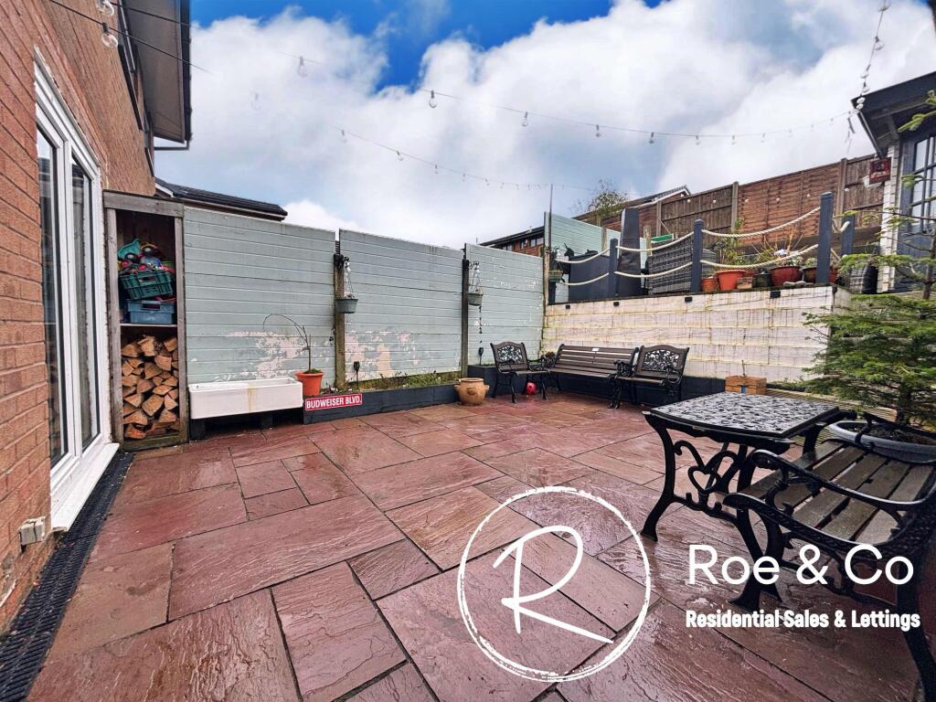 Rear garden