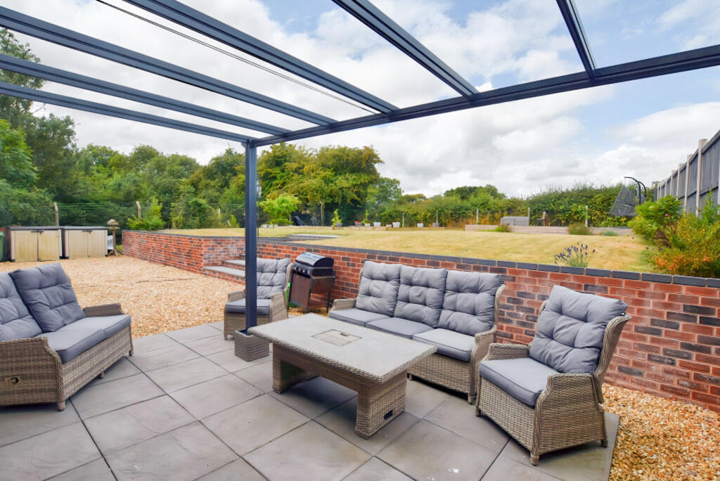 Rear Patio