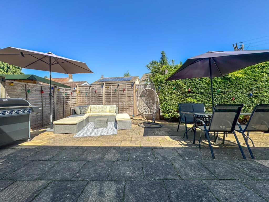Rear Patio